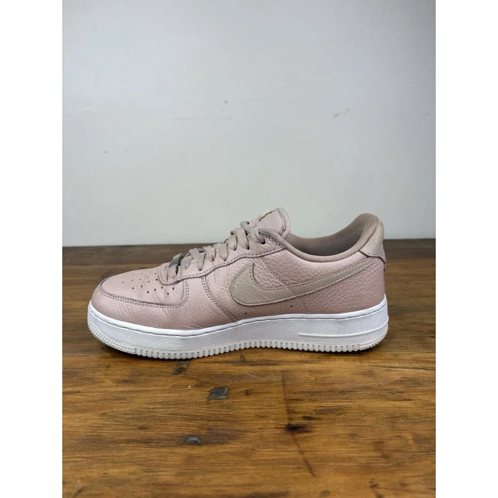 Nike Air Force 1 07 Craft Vachetta Tan Premium Leather Mens Size 8.5 CU4865-200